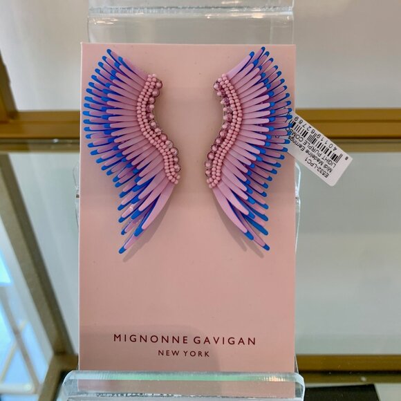 Mignonne Gavigan Jewelry - Light Purple Combo Midi Madeline Earrings by Mignonne Gavigan